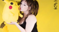 Kitty honey pic with a Pikachu